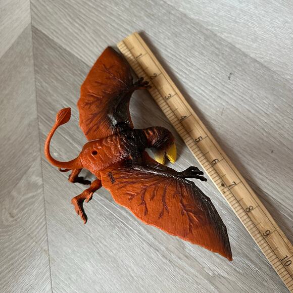 Dimorphodon Toy Figure Happy Kin Dinosaur Posable Wings Arms - Picture 11 of 11